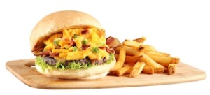 Cheesy Mac Burger