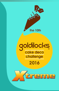 Goldilocks Cake Deco Challenge 2016